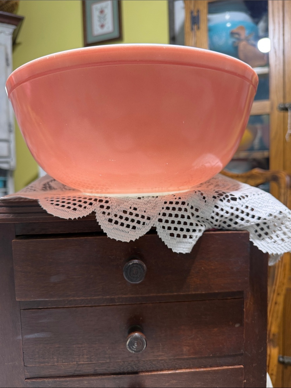 Final drop! 🔥PYREX Pink Mixing Bowl 404 - Picture 8 of 9
